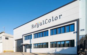 Nave industrial Royalcolor en el Polígono de Pocomaco (A Coruña)